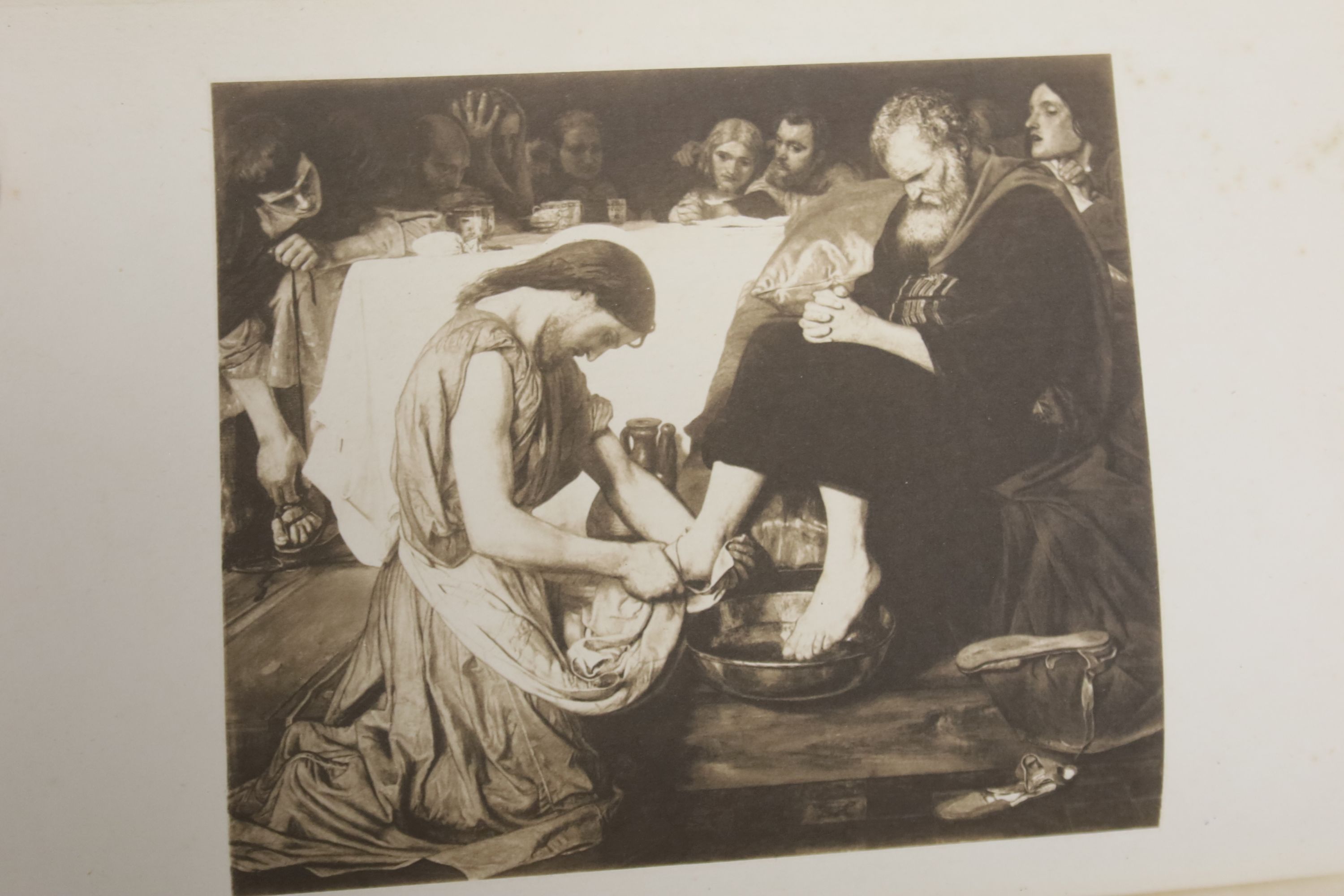 Hueffer, Ford M. Ford Madox Brown: a record of his life and work, 1st edition, plates and other illus., coloured pictorial and gilt-lettered cloth, roy.8vo. 1896